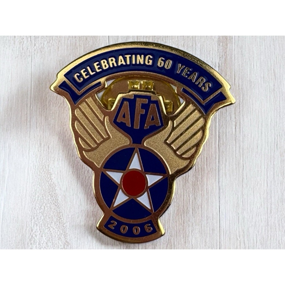 2006 AFA Air Force Association Celebrating 60 Years Lapel Pin~60th Anniversary